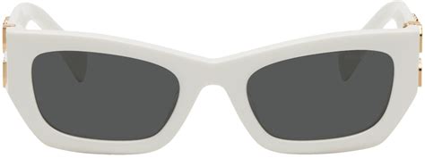 miu miu white shoes|miu miu sunglasses.